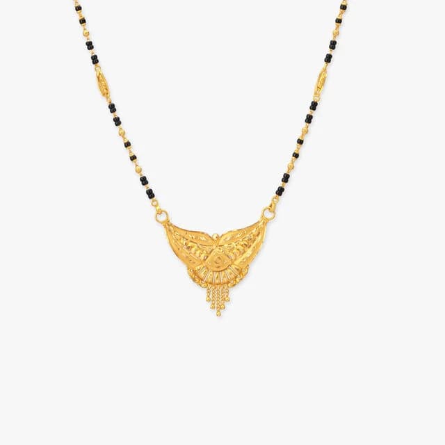 Mangalsutra with Black Beads