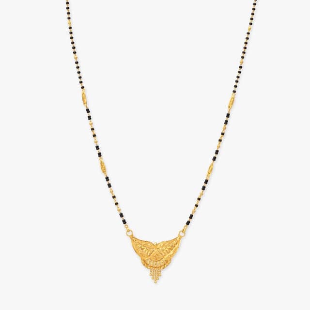Mangalsutra with Black Beads — image 2