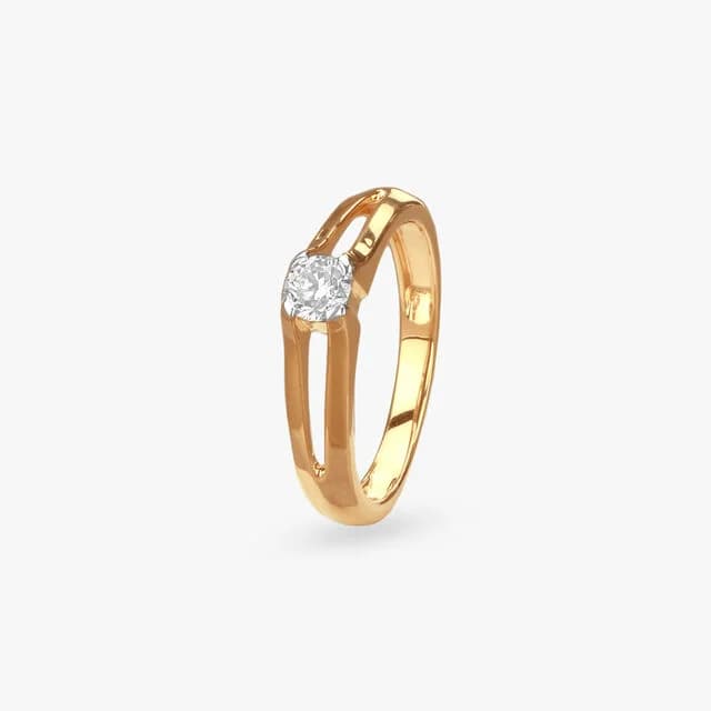 Classic Solitaire Ring — image 1